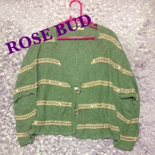 ローズバッド(ROSE BUD)のROSE BUD カーディガン(カーディガン)