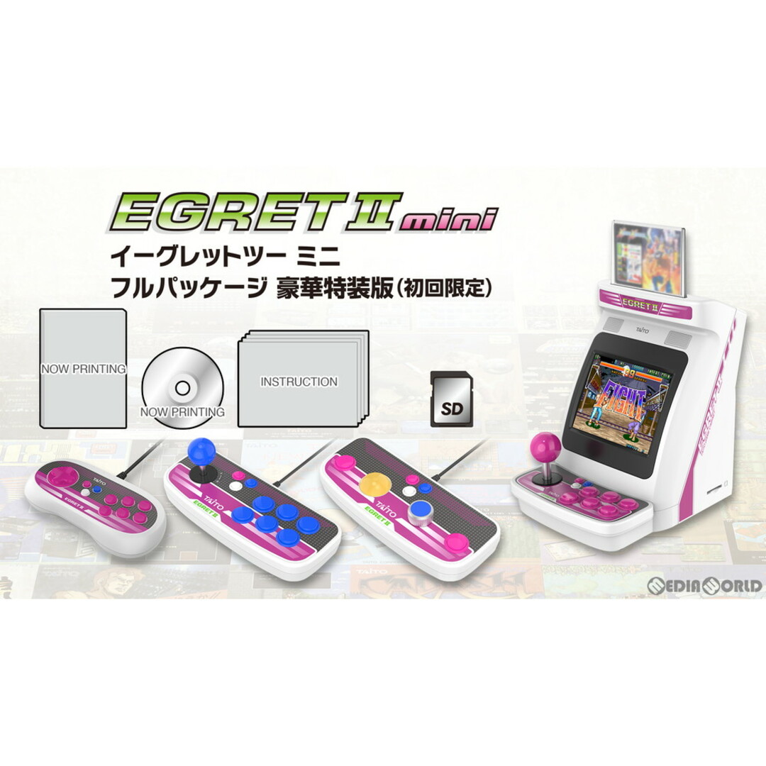 TAITO(タイトー)の(本体)EGRETII mini(イーグレットツーミニ) フルパッケージ 豪華特装版(初回限定) タイトー(TAS-S-002) エンタメ/ホビーのゲームソフト/ゲーム機本体(家庭用ゲーム機本体)の商品写真
