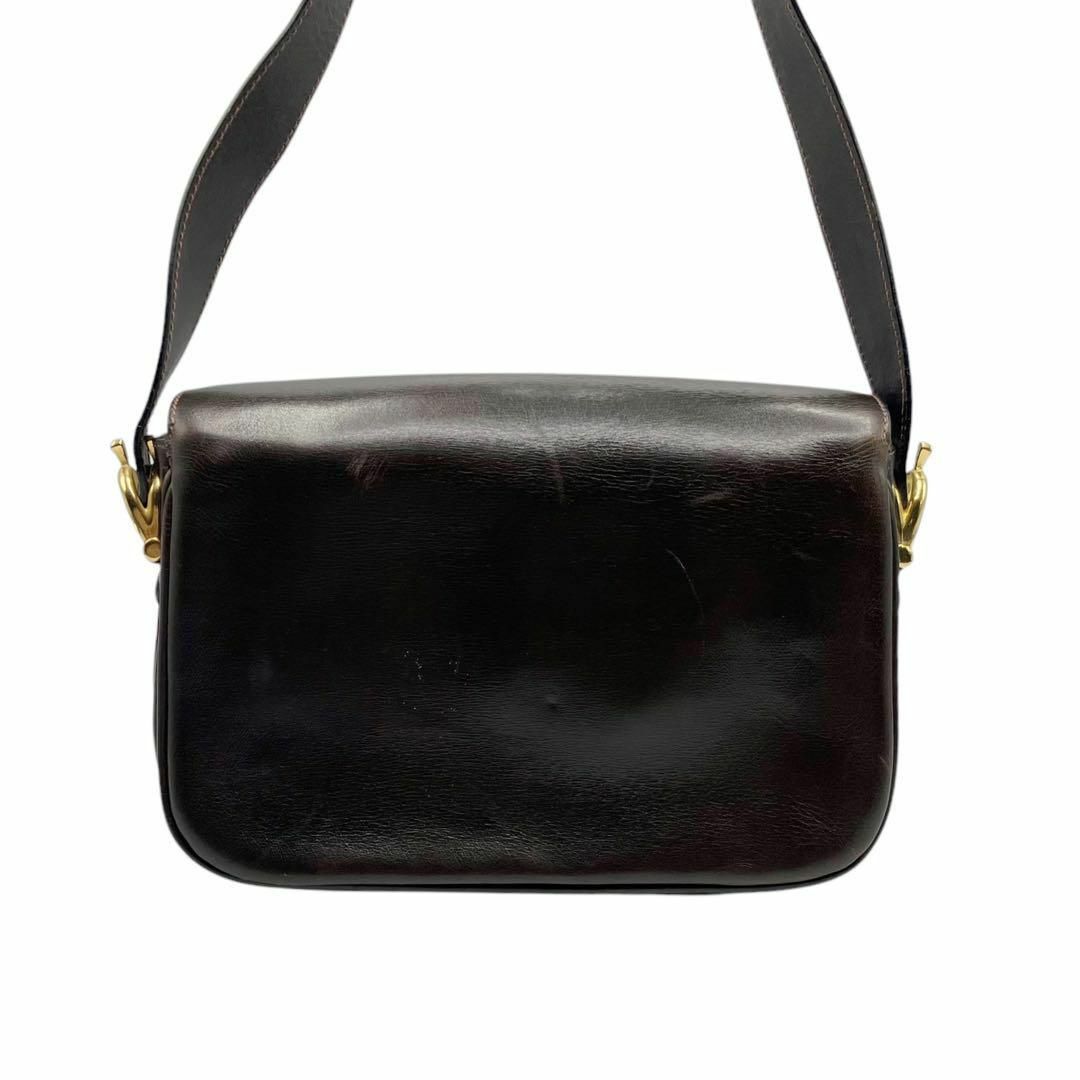 CELINE - ⭐️良品⭐️ セリーヌ 馬車金具 レザー ショルダー CELINE - ⭐️良品⭐️ セリーヌ 馬車金具 レザー ショルダー