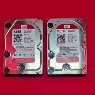 Western Digital - 【2台/計6TB】WD Red 3TB WD30EFRX 3.5インチ Western Digital - 【2台/計6TB】WD Red 3TB WD30EFRX 3.5インチ