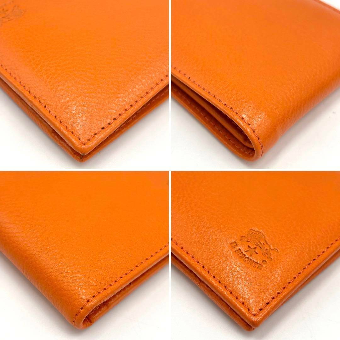 IL BISONTE - IL BISONTE イルビゾンテ 現行 二つ折り財布 ロゴ IL BISONTE - IL BISONTE イルビゾンテ 現行 二つ折り財布 ロゴ