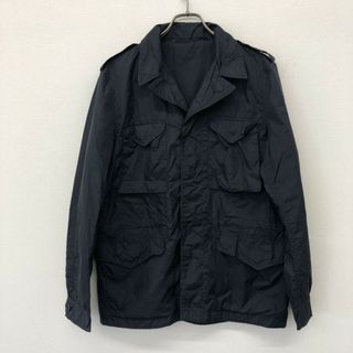 【ASPESI】アスペジ　紺系　M　アウター　シャカシャカ　無地　シンプル　カジュアル　ゆったり(その他)