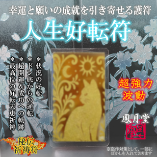 【人生好転符】超開運 好転換 幸運 成功 縁結び 縁切り 護符 祈祷符 お守り(その他)