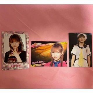 後藤真希　モーニング娘。　カード(アイドルグッズ)