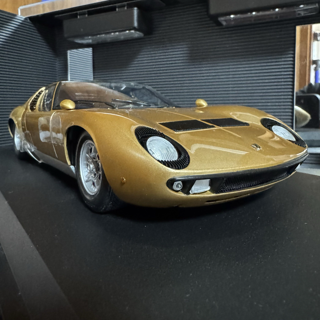 京商 - 絶版未展示品 京商 ランボルギーニ ミウラ P400 Goldの 京商 - 絶版未展示品 京商 ランボルギーニ ミウラ P400 Goldの