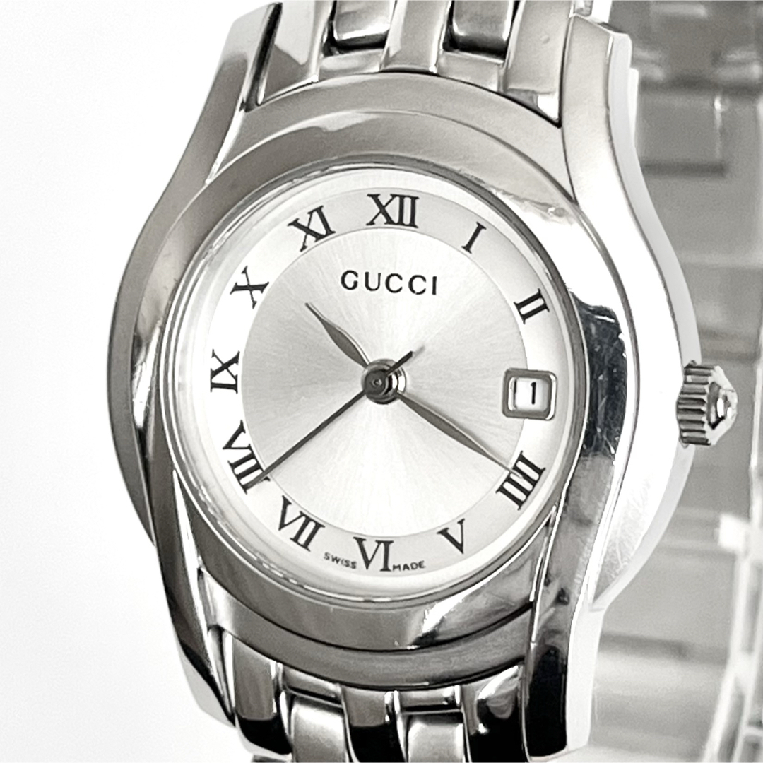 GUCCI - グッチ GUCCI 5500L レディース腕時計 磨き済み 電池 GUCCI - グッチ GUCCI 5500L レディース腕時計 磨き済み 電池