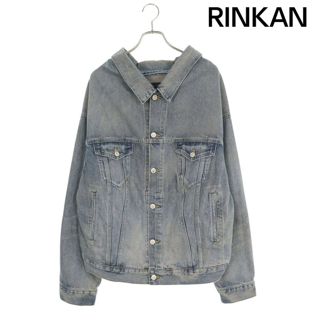 BALENCIAGA - バレンシアガ 786638 TQW55 オフショルダーデニム BALENCIAGA - バレンシアガ 786638 TQW55 オフショルダーデニム