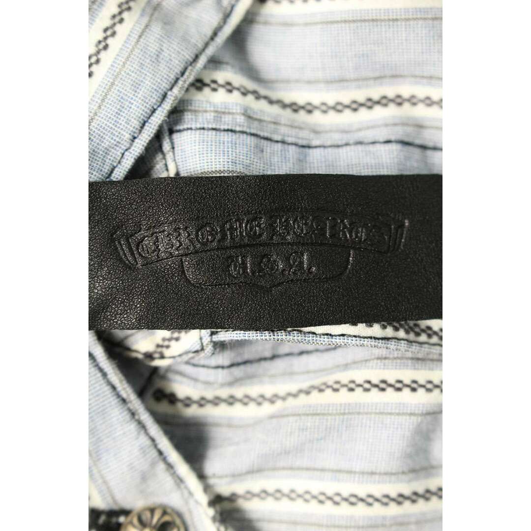 Chrome Hearts - クロムハーツ ストライプクロスボール半袖 Chrome Hearts - クロムハーツ ストライプクロスボール半袖
