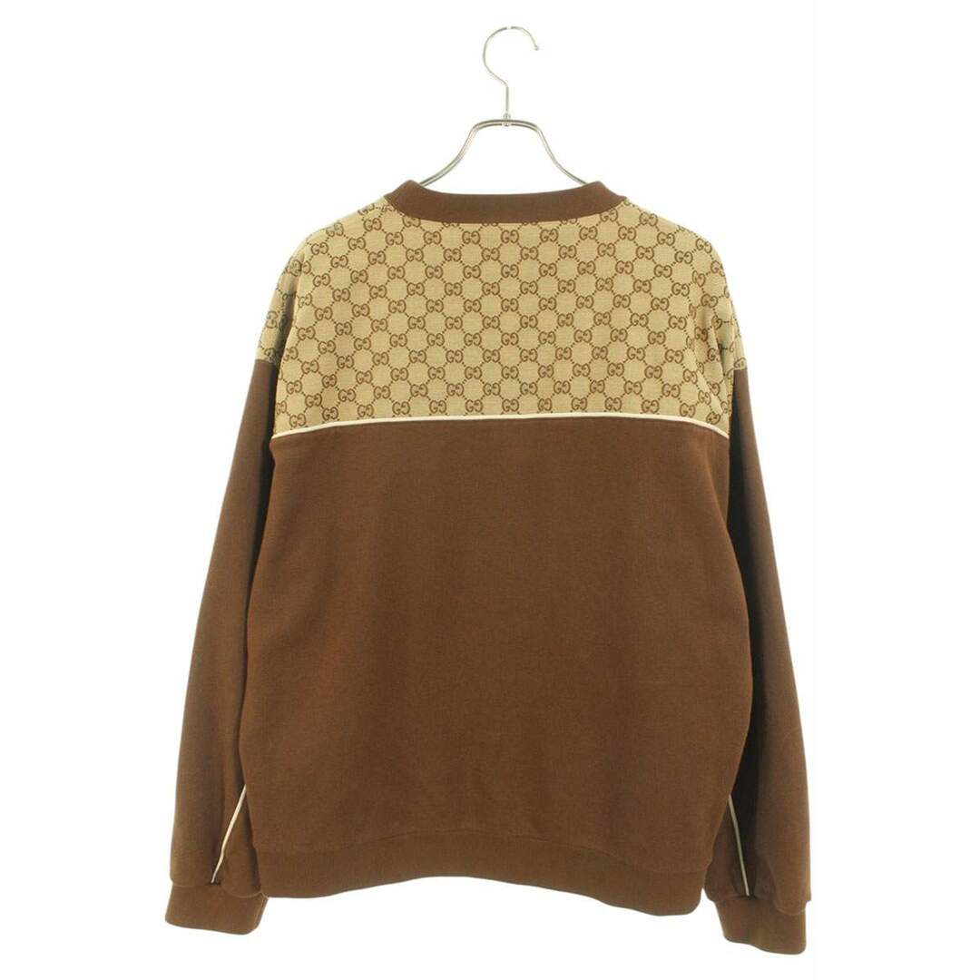 GUCCI - グッチ 768479 XJF35 GG柄切り替えスウェット メンズ L GUCCI - グッチ 768479 XJF35 GG柄切り替えスウェット メンズ L