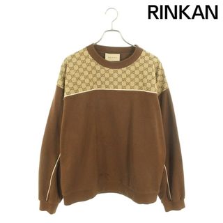 GUCCI - グッチ 768479 XJF35 GG柄切り替えスウェット メンズ L GUCCI - グッチ 768479 XJF35 GG柄切り替えスウェット メンズ L