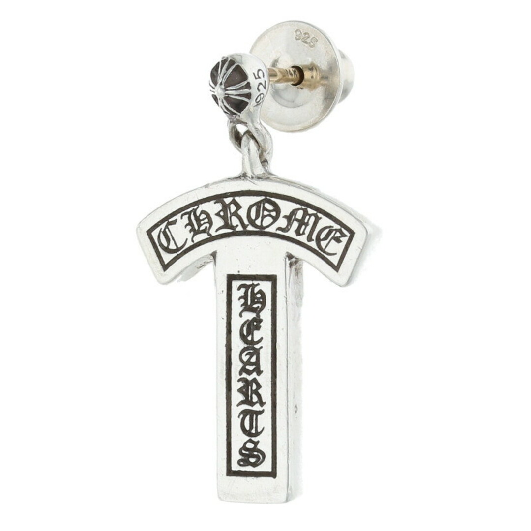 Chrome Hearts - クロムハーツ Tバー CHドロップシルバーピアス Chrome Hearts - クロムハーツ Tバー CHドロップシルバーピアス