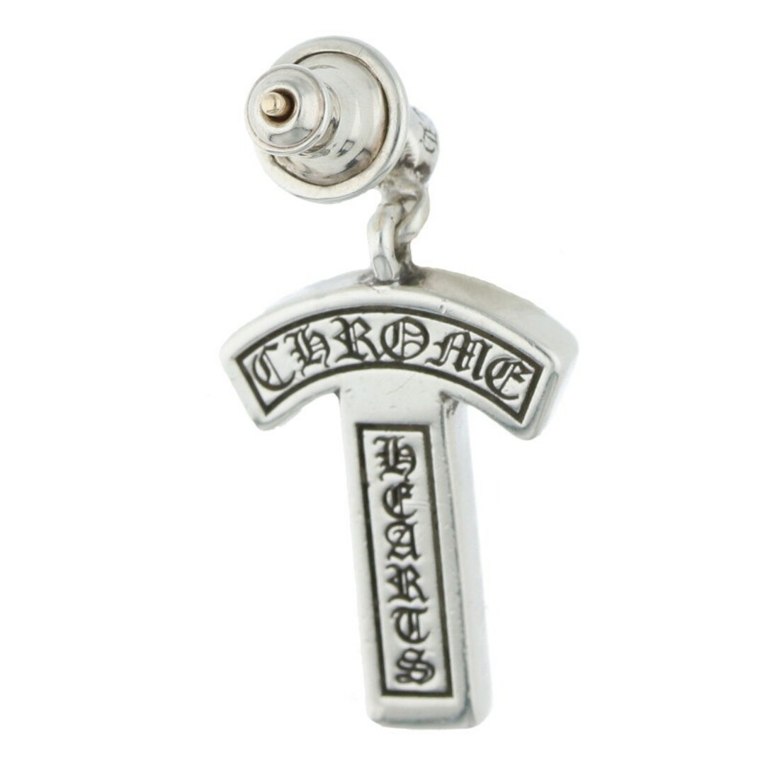 Chrome Hearts - クロムハーツ Tバー CHドロップシルバーピアス Chrome Hearts - クロムハーツ Tバー CHドロップシルバーピアス