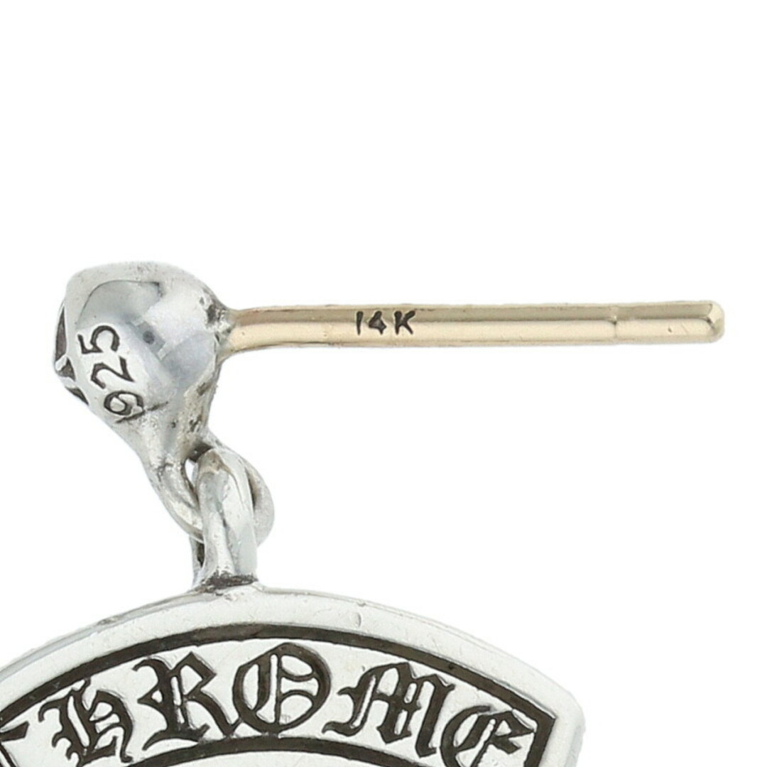 Chrome Hearts - クロムハーツ Tバー CHドロップシルバーピアス Chrome Hearts - クロムハーツ Tバー CHドロップシルバーピアス