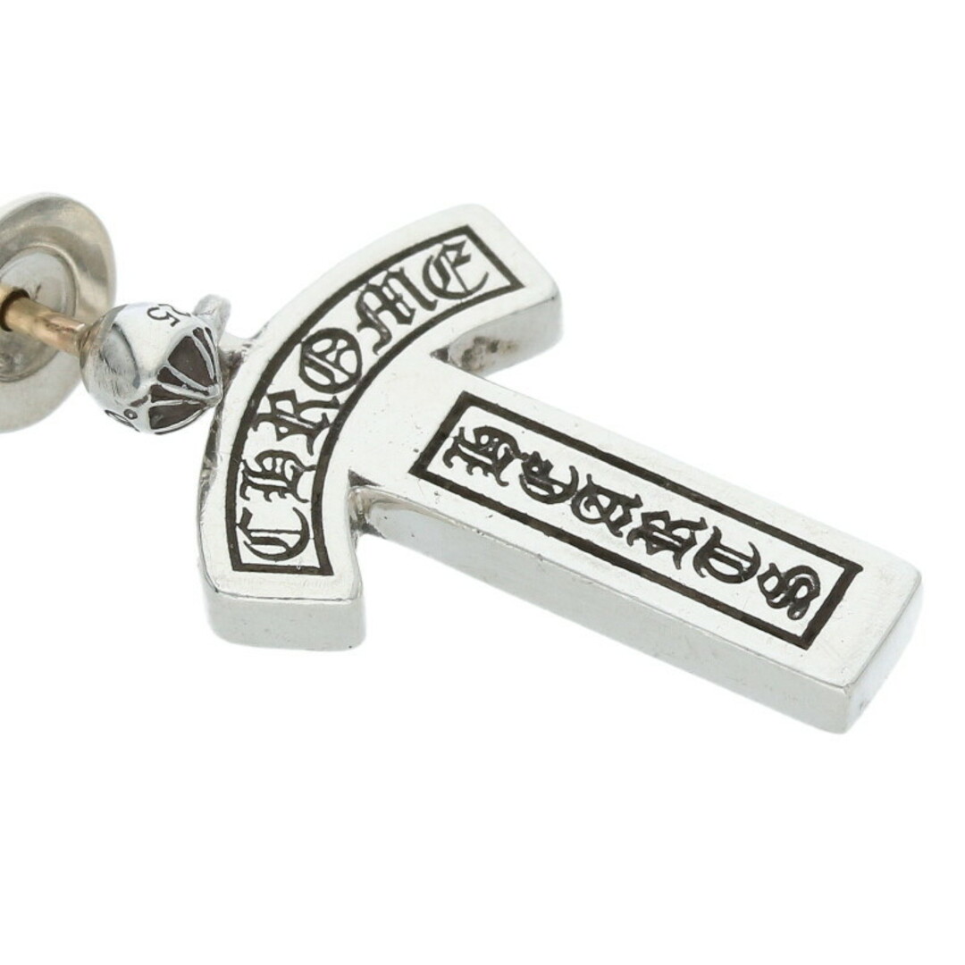 Chrome Hearts - クロムハーツ Tバー CHドロップシルバーピアス Chrome Hearts - クロムハーツ Tバー CHドロップシルバーピアス