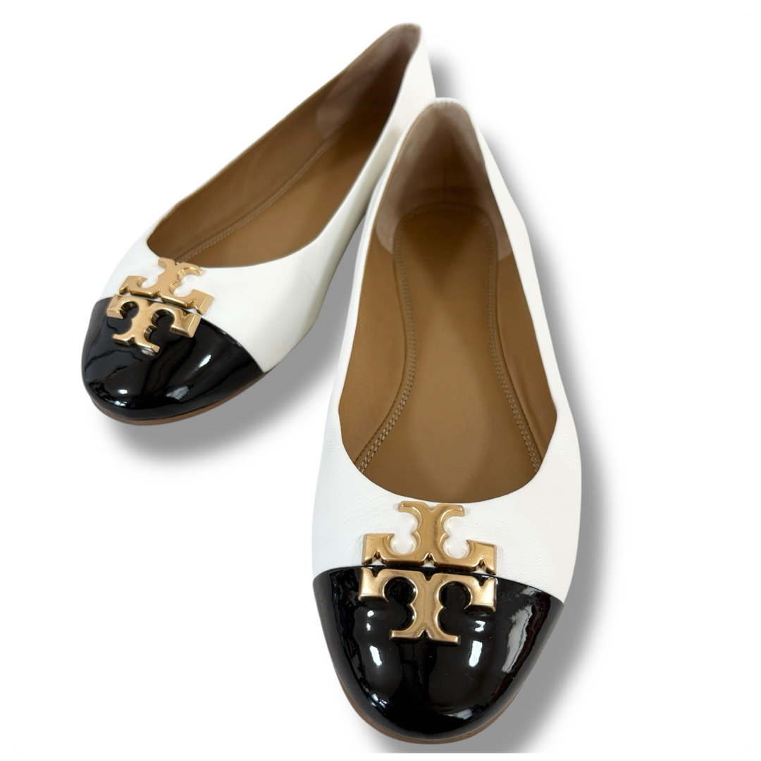 Tory Burch - 美品✨箱付✨トリーバーチ バイカラー バレエ Tory Burch - 美品✨箱付✨トリーバーチ バイカラー バレエ