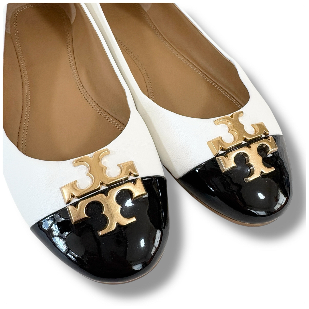 Tory Burch - 美品✨箱付✨トリーバーチ バイカラー バレエ Tory Burch - 美品✨箱付✨トリーバーチ バイカラー バレエ