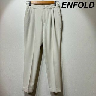 ENFOLD(カジュアルパンツ ・ ホワイト/白色系)のフリマ ENFOLD(カジュアルパンツ ・ ホワイト/白色系)のフリマ