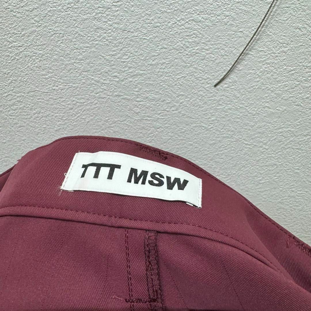 TTT_MSW - 希少 新品タグ付きTTT MSW 21AW New Standard Pantsの TTT_MSW - 希少 新品タグ付きTTT MSW 21AW New Standard Pantsの