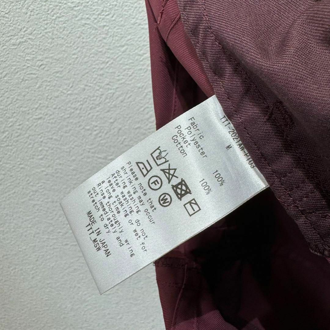 TTT_MSW - 希少 新品タグ付きTTT MSW 21AW New Standard Pantsの TTT_MSW - 希少 新品タグ付きTTT MSW 21AW New Standard Pantsの