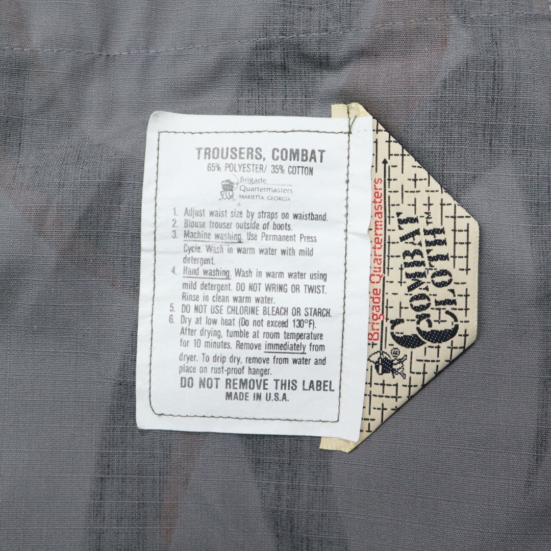 VINTAGE - 90s COMBAT CLOTH トライバルカモ カーゴ パンツ BDU VINTAGE - 90s COMBAT CLOTH トライバルカモ カーゴ パンツ BDU