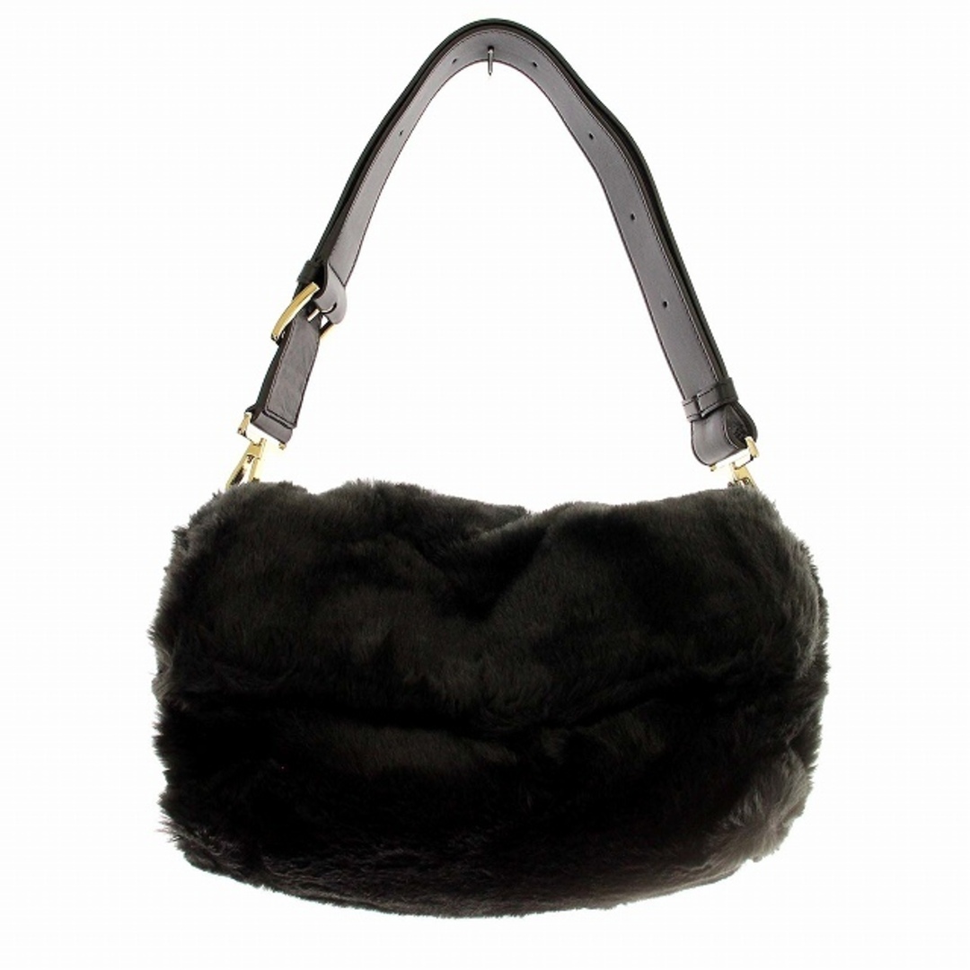 FURLA - フルラ FURLA ファー ショルダーバッグ 2WAY クラッチ FURLA - フルラ FURLA ファー ショルダーバッグ 2WAY クラッチ