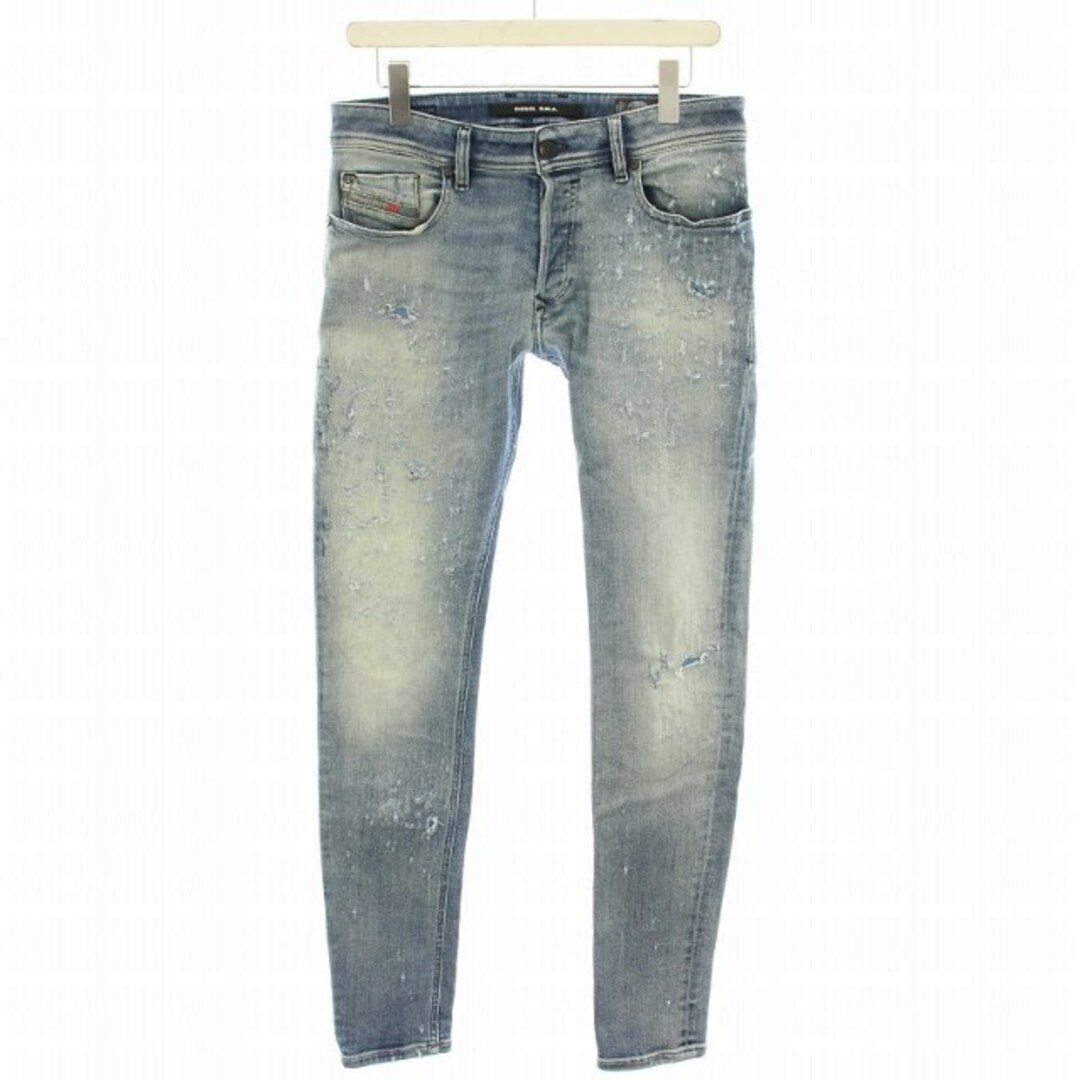 DIESEL - ディーゼル SLEENKER デニムパンツ ジーンズダメージ DIESEL - ディーゼル SLEENKER デニムパンツ ジーンズダメージ
