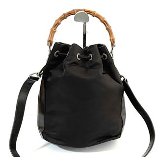 GUCCI - 【良品】グッチ バンブー ショルダーバッグ ボンサック GUCCI - 【良品】グッチ バンブー ショルダーバッグ ボンサック