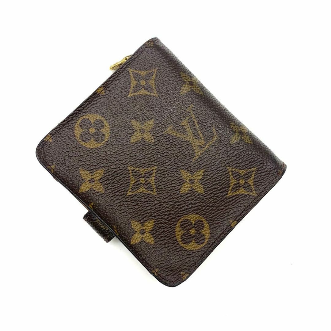 LOUIS VUITTON - ルイヴィトン モノグラム コンパクトジップ 二 LOUIS VUITTON - ルイヴィトン モノグラム コンパクトジップ 二