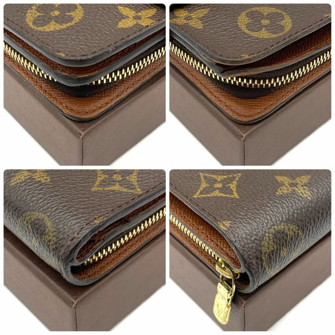 LOUIS VUITTON - ルイヴィトン モノグラム コンパクトジップ 二 LOUIS VUITTON - ルイヴィトン モノグラム コンパクトジップ 二