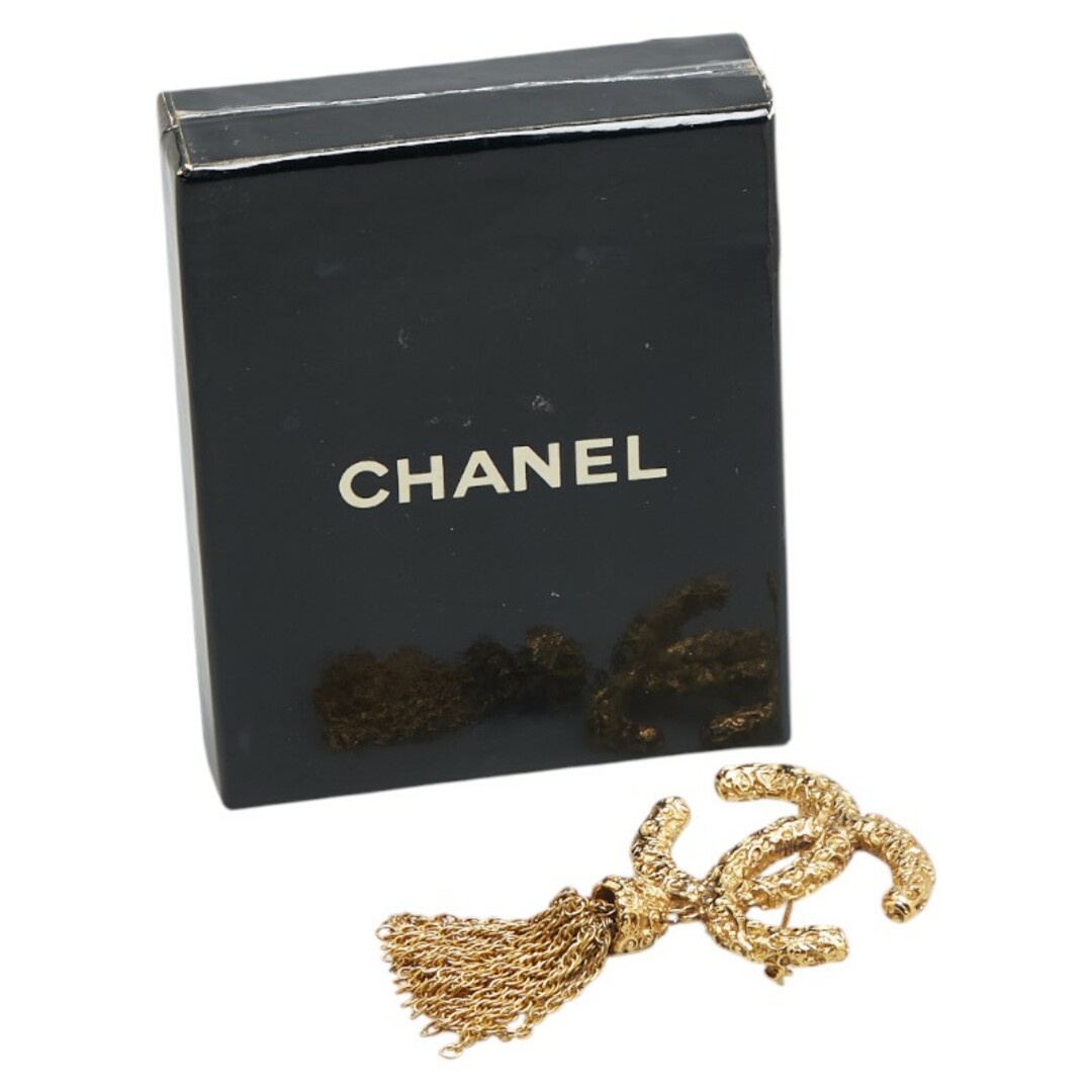 CHANEL - シャネル ヴィンテージ ココマーク フリンジ ヨウガン CHANEL - シャネル ヴィンテージ ココマーク フリンジ ヨウガン