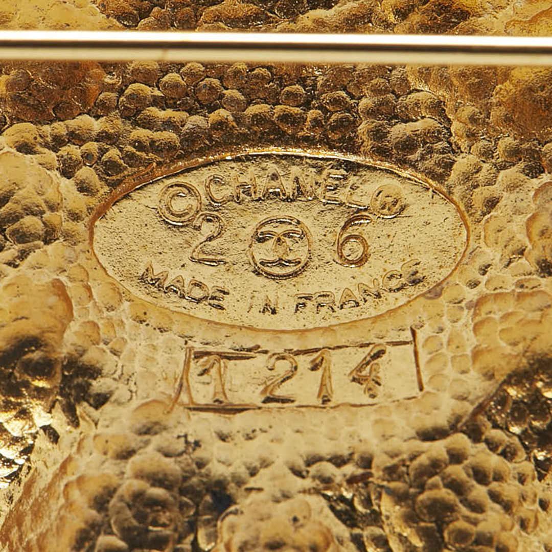 CHANEL - シャネル ヴィンテージ ココマーク ブローチ メッキ CHANEL - シャネル ヴィンテージ ココマーク ブローチ メッキ