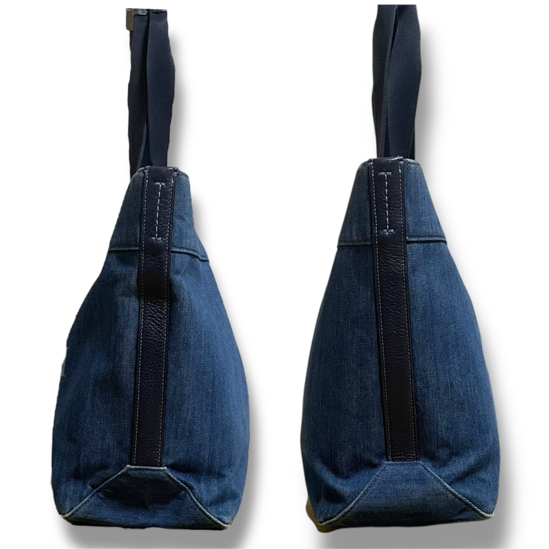 COACH - 美品 コーチ トートバッグ デニムトート 肩掛け COACH - 美品 コーチ トートバッグ デニムトート 肩掛け