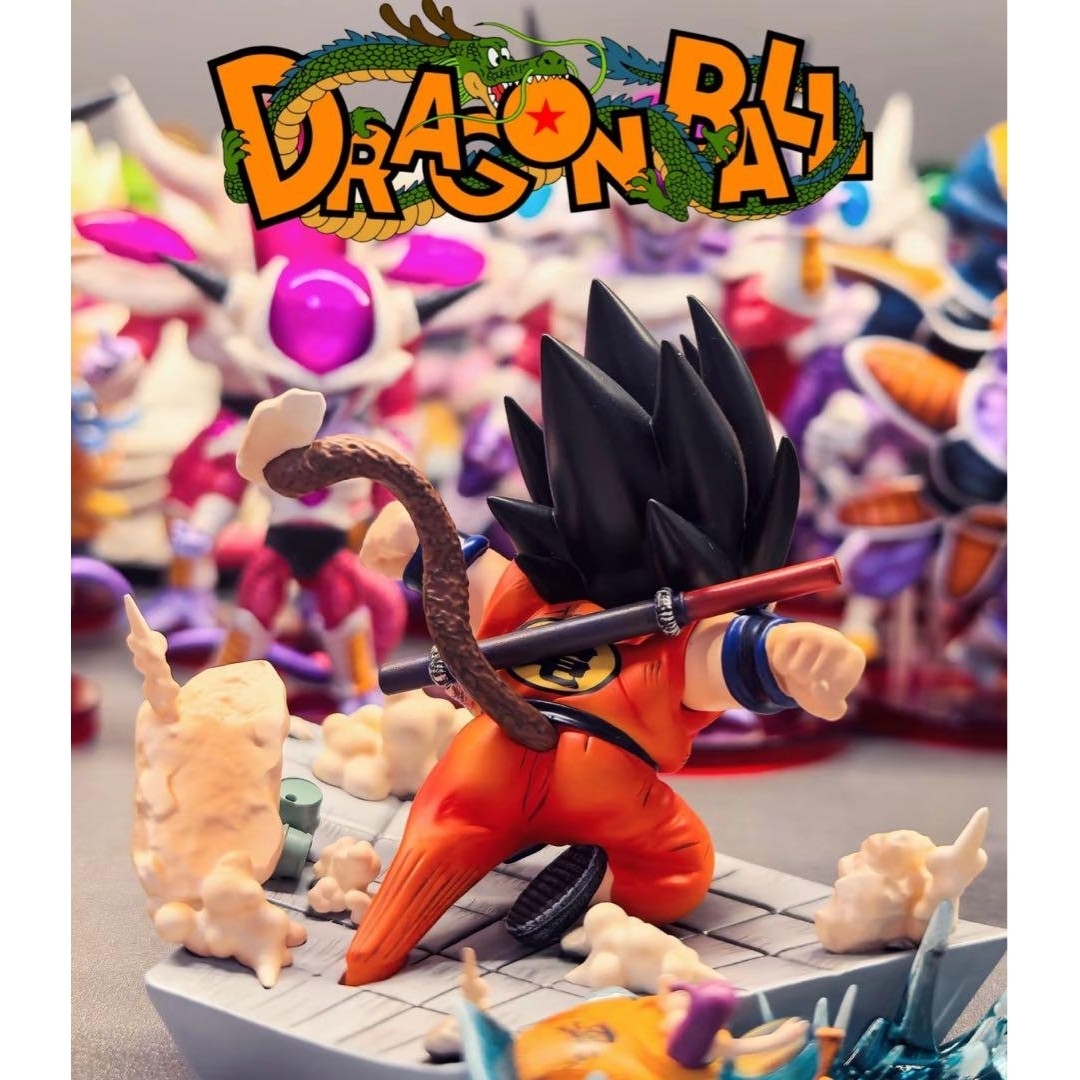 孫悟空&クリリン&ブルマ ドラゴンボール ガレージキット 孫悟空&クリリン&ブルマ ドラゴンボール ガレージキット