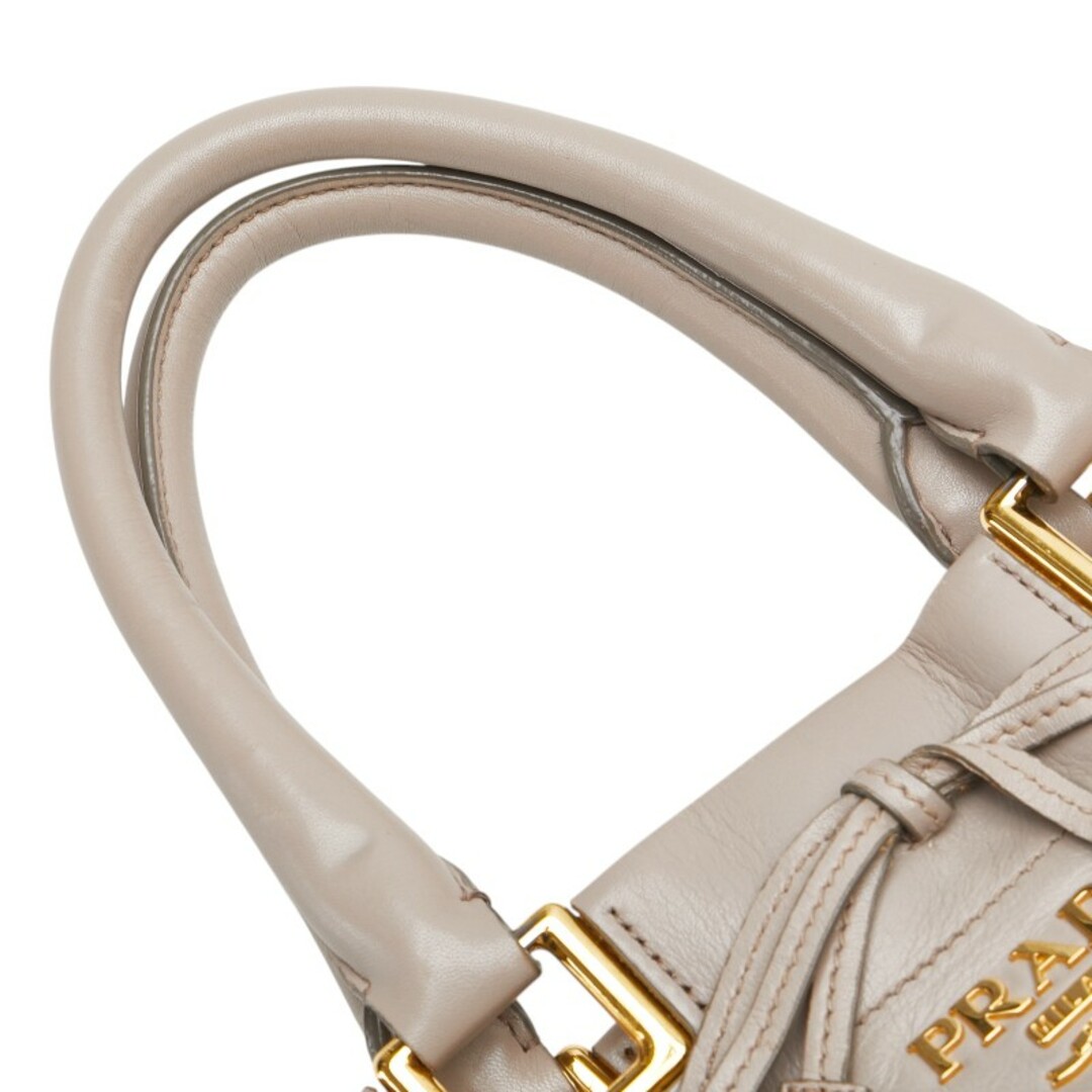 PRADA - プラダ リボン ハンドバッグ ショルダーバッグ 2WAY PRADA - プラダ リボン ハンドバッグ ショルダーバッグ 2WAY