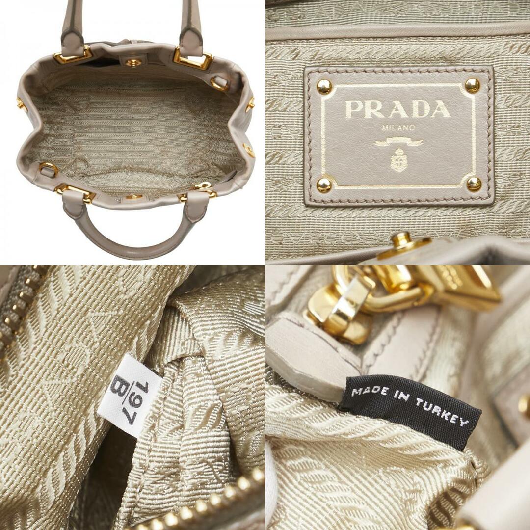 PRADA - プラダ リボン ハンドバッグ ショルダーバッグ 2WAY PRADA - プラダ リボン ハンドバッグ ショルダーバッグ 2WAY