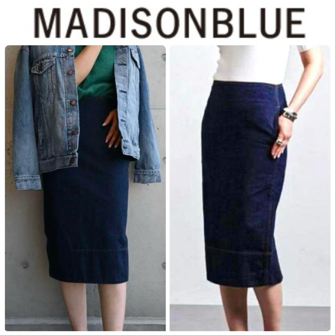 MADISONBLUE - 美品 マディソンブルー デニム タイト ロング MADISONBLUE - 美品 マディソンブルー デニム タイト ロング