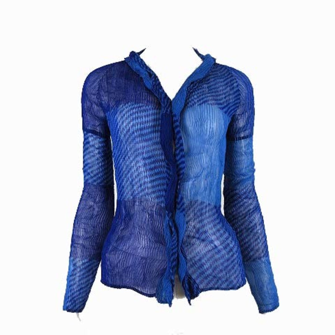 ISSEY MIYAKE - イッセイミヤケ カーディガン ブラウス プリーツ ISSEY MIYAKE - イッセイミヤケ カーディガン ブラウス プリーツ