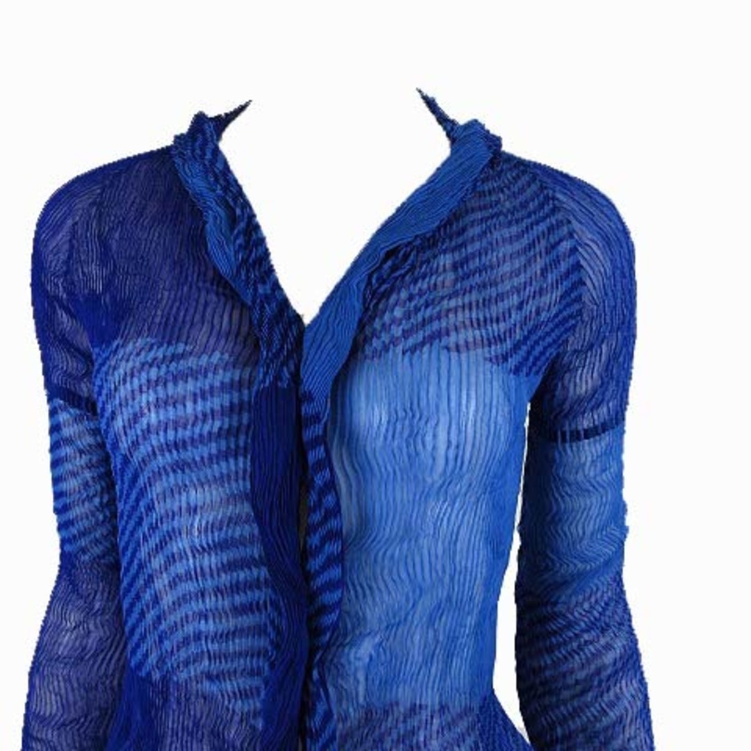 ISSEY MIYAKE - イッセイミヤケ カーディガン ブラウス プリーツ ISSEY MIYAKE - イッセイミヤケ カーディガン ブラウス プリーツ