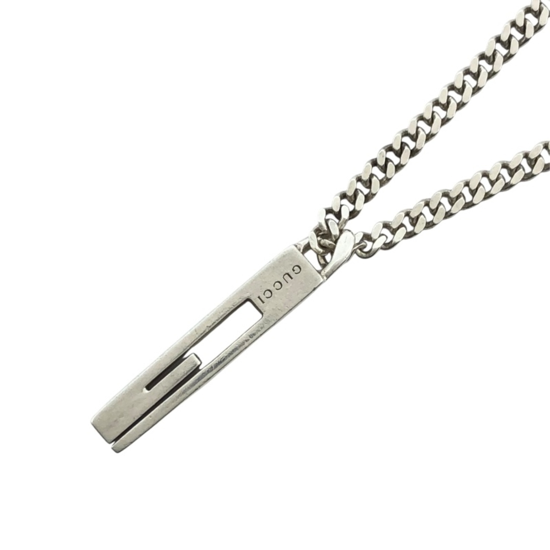GUCCI - グッチ GUCCI カットアウトGネックレス SV925 GUCCI - グッチ GUCCI カットアウトGネックレス SV925