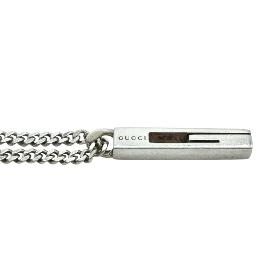 GUCCI - グッチ GUCCI カットアウトGネックレス SV925 GUCCI - グッチ GUCCI カットアウトGネックレス SV925