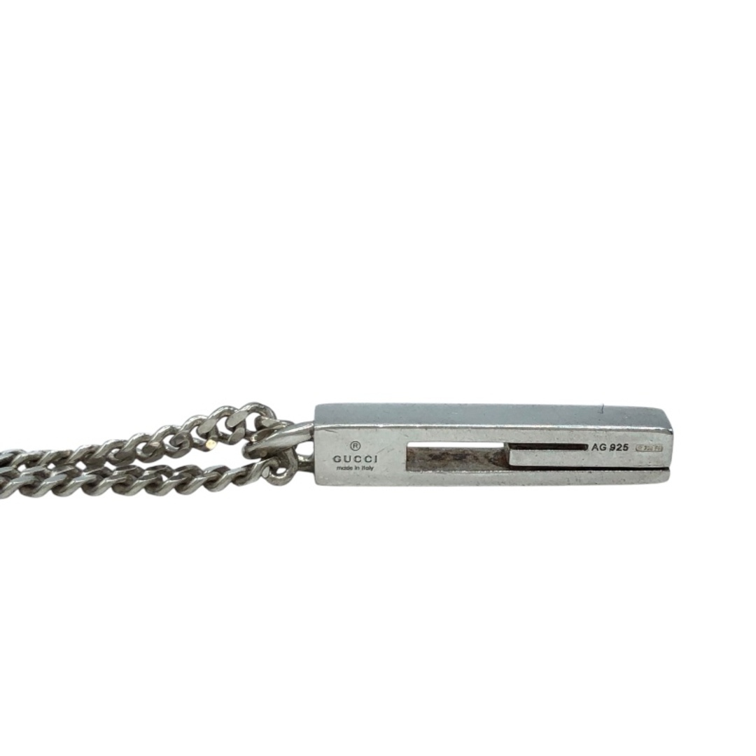 GUCCI - グッチ GUCCI カットアウトGネックレス SV925 GUCCI - グッチ GUCCI カットアウトGネックレス SV925