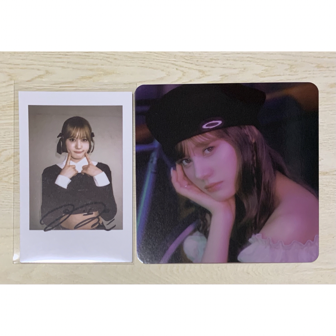 NiziU - NiziU LOVE LINE POPUP CAFE コースター チェキ ニナの NiziU - NiziU LOVE LINE POPUP CAFE コースター チェキ ニナの