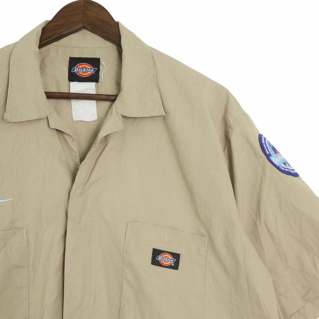 Dickies - DICKIES ディッキーズ ベージュ オーバーオール Dickies - DICKIES ディッキーズ ベージュ オーバーオール