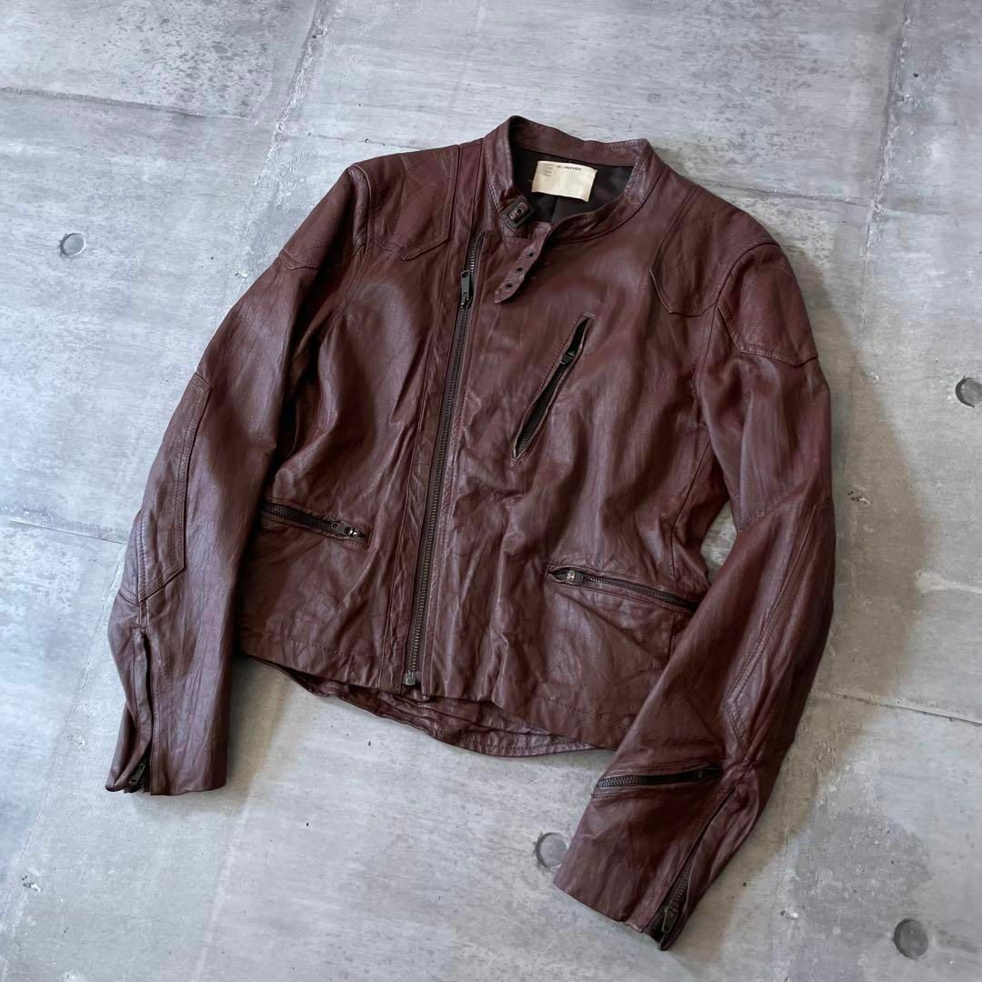 y2k grunge leather jacket 00s archiveの通販 by y2k grunge leather jacket 00s archiveの通販 by