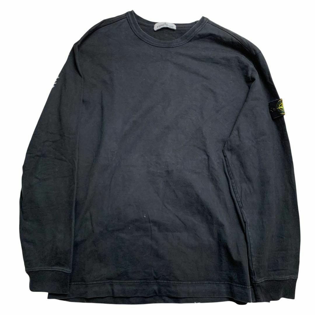 STONE ISLAND - 極美品! ストーンアイランド 黒 スウェット XXL STONE ISLAND - 極美品! ストーンアイランド 黒 スウェット XXL