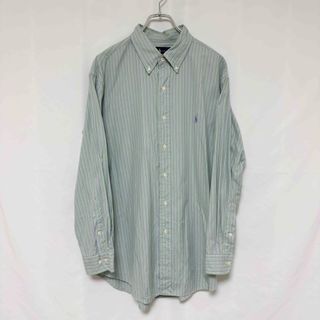 Ralph Lauren - ラルフローレン ストライプシャツ BD 刺繍 XL Ralph Lauren - ラルフローレン ストライプシャツ BD 刺繍 XL