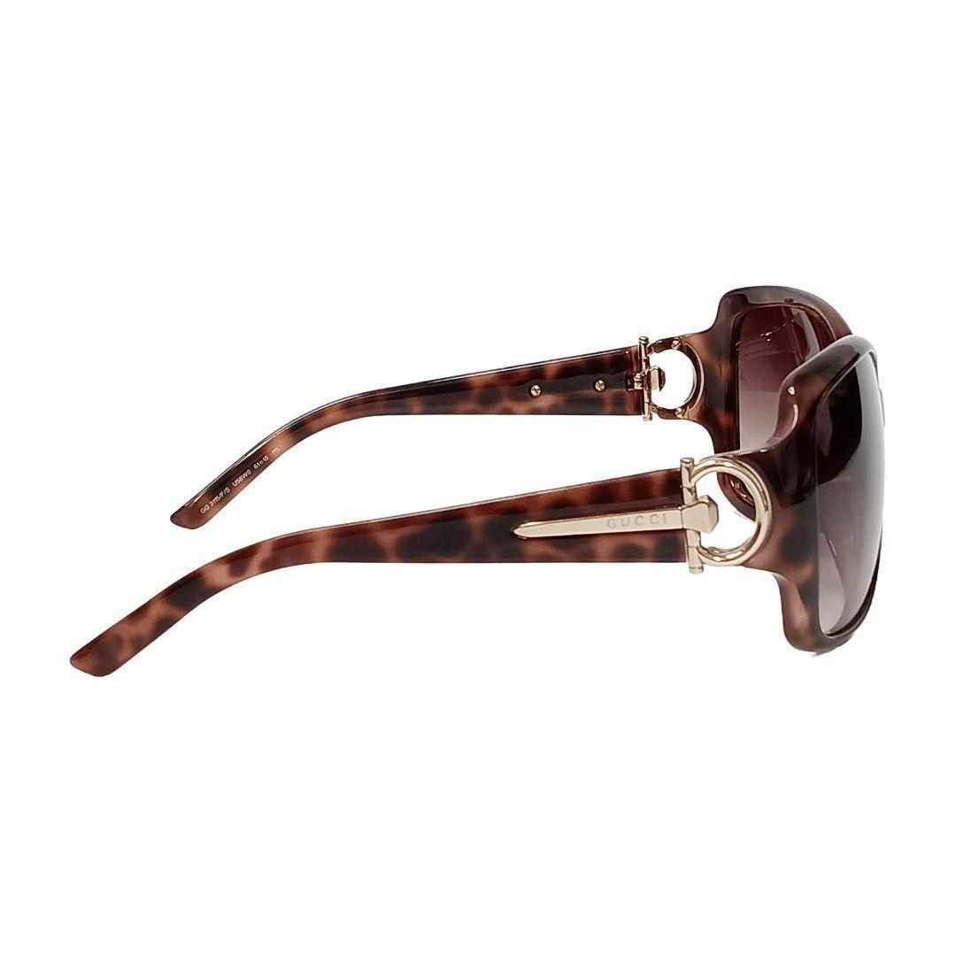 GUCCI - グッチ サングラス ホースビット ブラウン ゴールド GUCCI - グッチ サングラス ホースビット ブラウン ゴールド