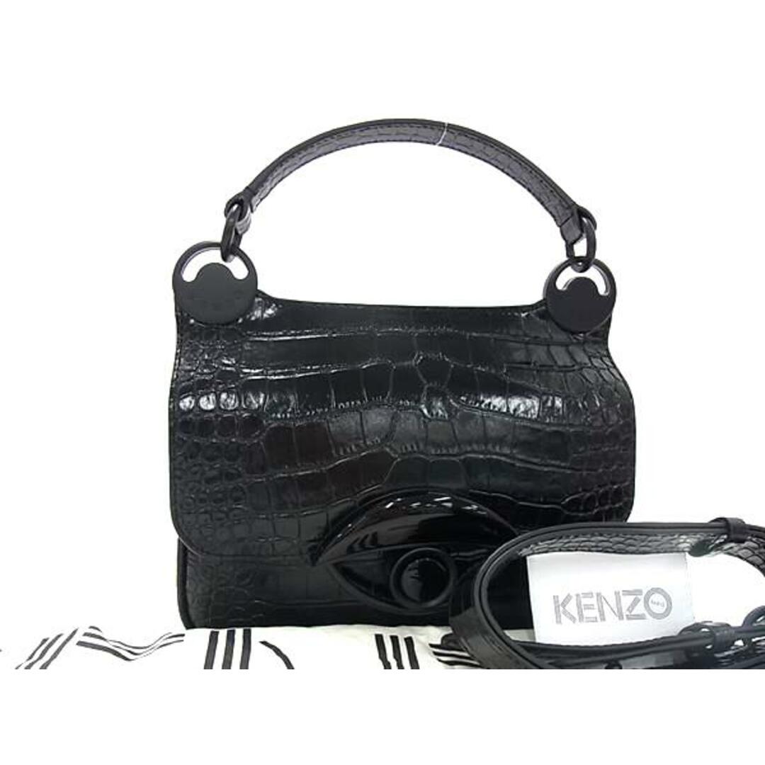 KENZO - □新品同様□ KENZO ケンゾー タリ クロコダイル型押し KENZO - □新品同様□ KENZO ケンゾー タリ クロコダイル型押し