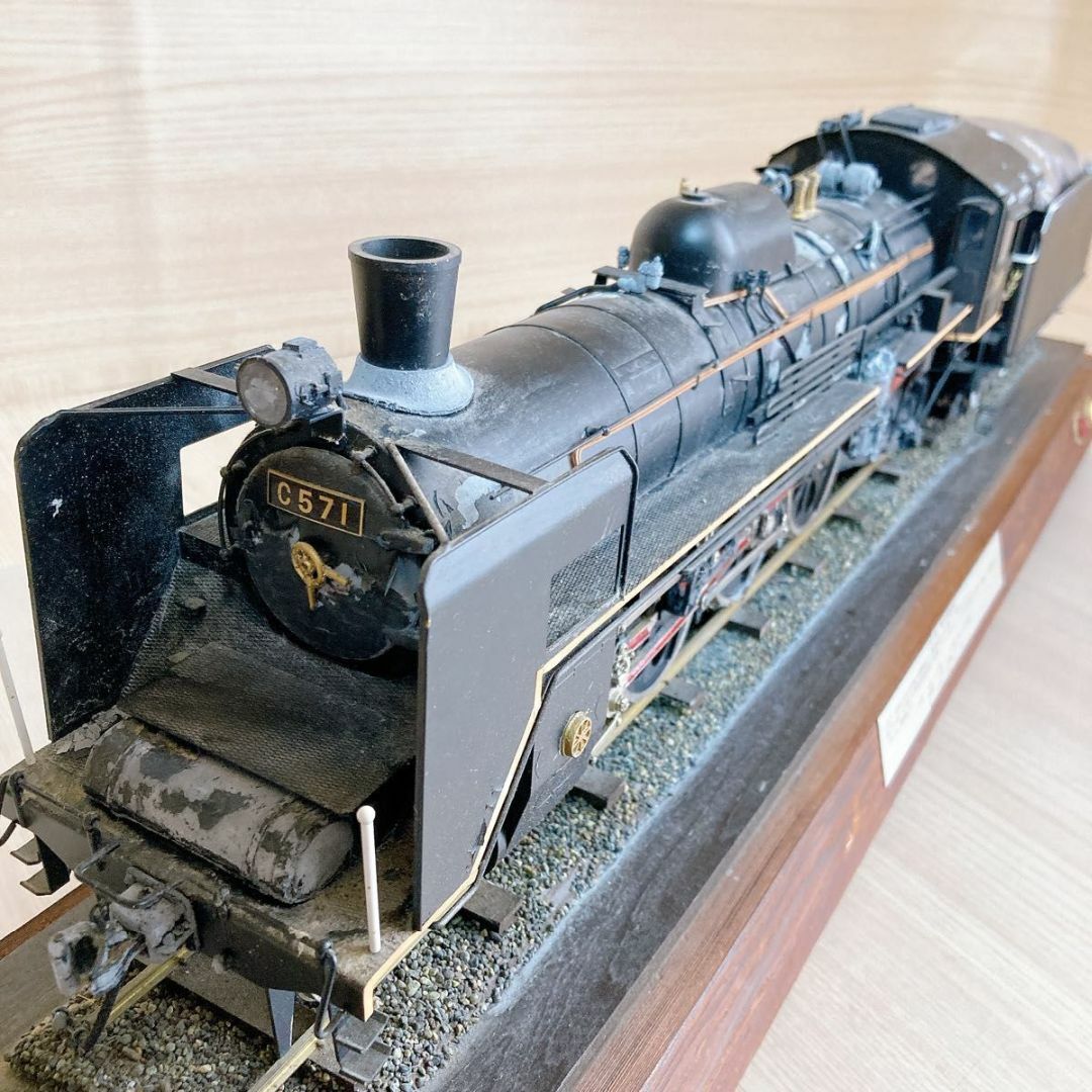 鉄道模型 C571 C57型 模型機関車 蒸気機関車 展示品 動作品の 鉄道模型 C571 C57型 模型機関車 蒸気機関車 展示品 動作品の