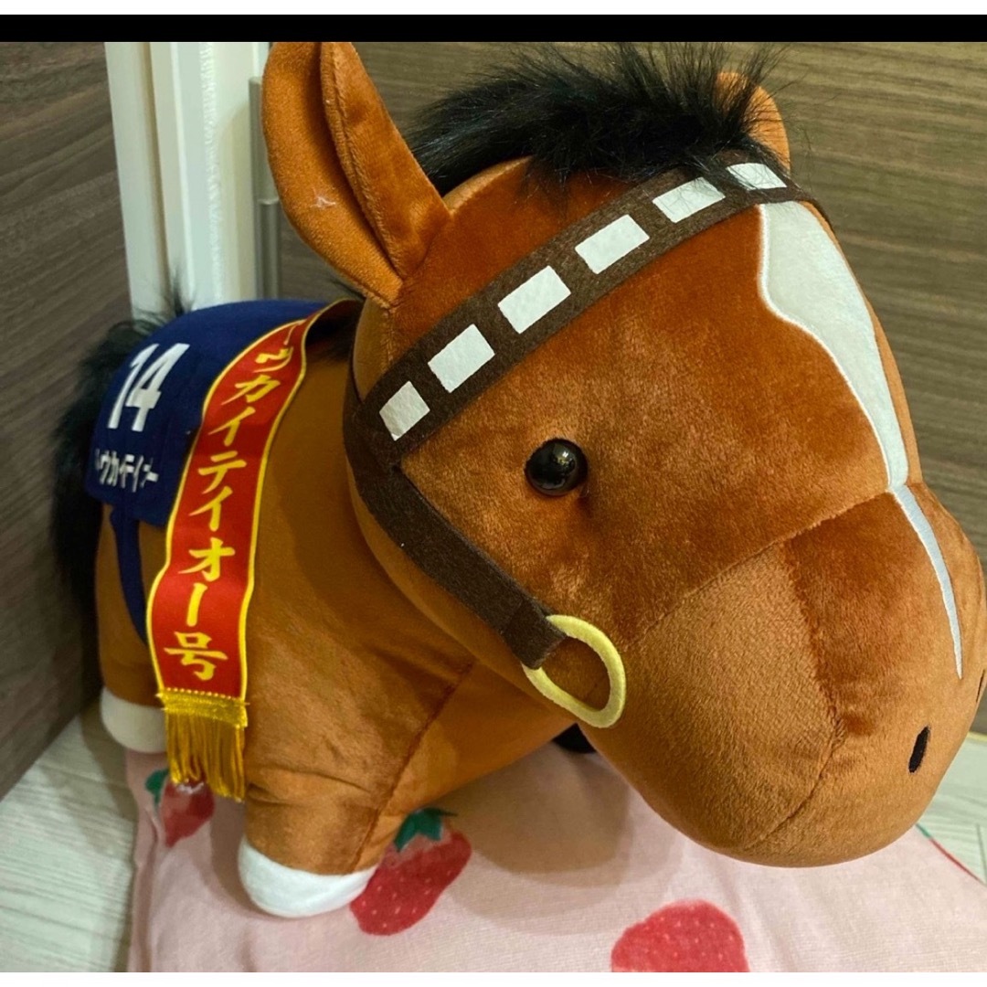 トウカイテイオー BIGぬいぐるみの通販 by たわしのぬいぐるみ屋 トウカイテイオー BIGぬいぐるみの通販 by たわしのぬいぐるみ屋
